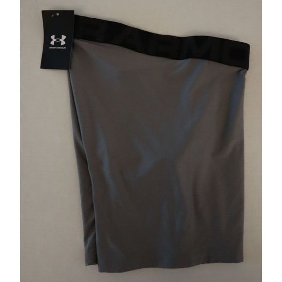 Under Armour 1332663 066 Men's Sz M Gray/Black Tech 6" Boxerjock Briefs - Picture 3 of 4